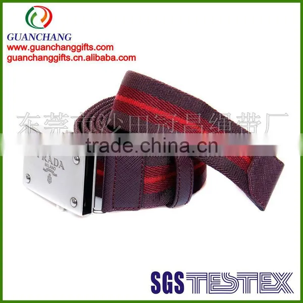 OEM Supplier Best Price Woven Waist Belts,fabric Embroidery Flat Belt