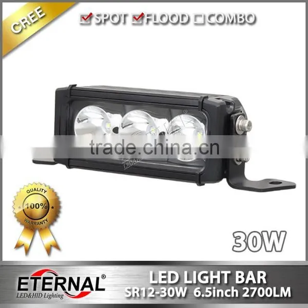 30W Led Work Light Bar Heavy Duty Excavator Earth Moving Crane Equipment Mining Trucks Trailer Spot Flood Work Light photo-2