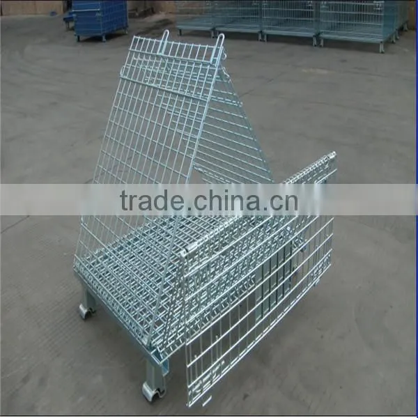 Foldable Steel Wire Container