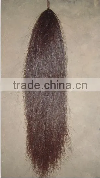 Decorative Horse Tail Hair Horse Tail Extensions With Cap Fake Horse Tail for Sell photo-3
