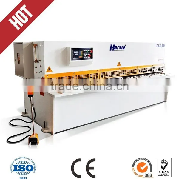 Experienced Manufacture QC12Y Series 6*3200 Hydraulic Shearing Machine for Iron Sheet Cutting photo-3