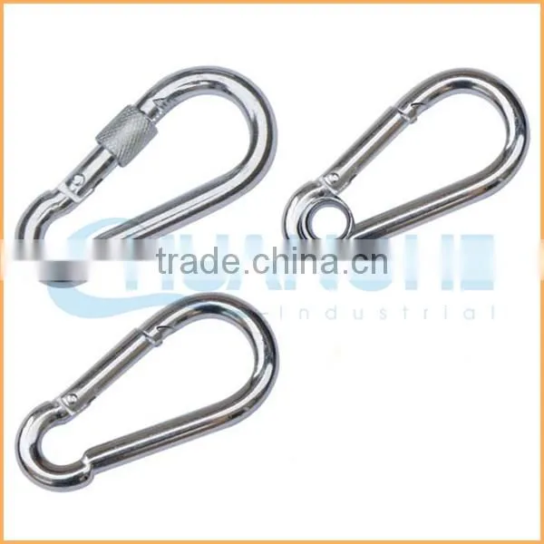 Fashion High Quality d Shape Metal Key Carabiner photo-2