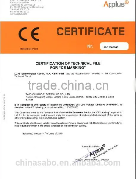 Portable 2.8KW Gasonline Generator for Sale photo-5