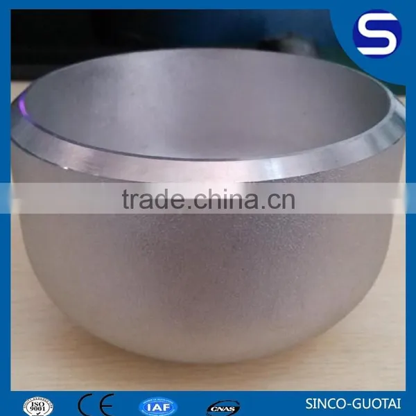 ASME/ANSI B16.9 Butt-Welded Pipe Fittings/Stainless Steel Pipe Cap photo-2