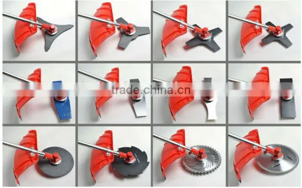 43cc 2-Stroke Side Attached Gasoline Brush Cutter With 1E40F-5 Engine (BC430) photo-4