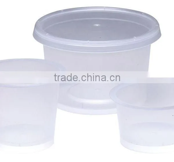 310ml IML PP Plastic Clear Fruit Bowl, Clear Bowl for Soup/Fruit photo-4
