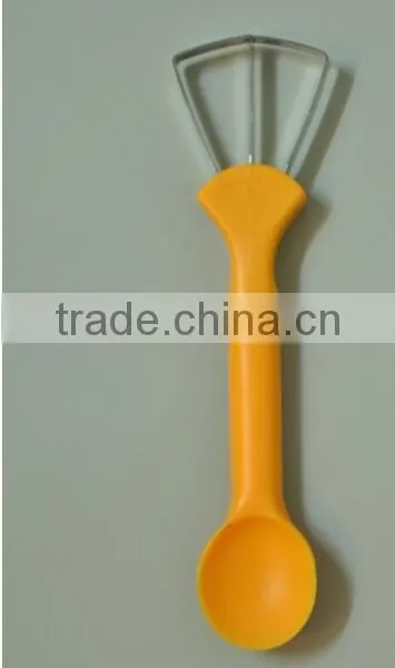 CY164 Watermelon Melon Fruit Baller Kitchen Fruit Salad Decration Graver Ice Cream Scoop DIY Fruits Tools photo-3