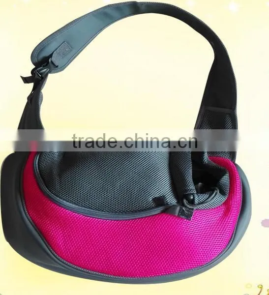 CY115 Breathable Mesh Pet Dog Backpack Puppy Cat Chest Carriers Portable Outdoor Dog Travel Bag photo-2