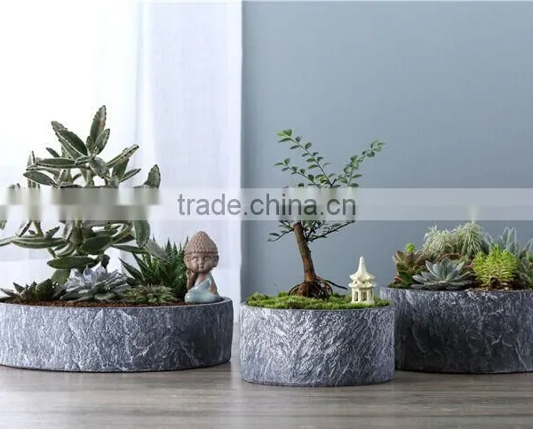 Sigma Different Shape Flower Pot Outdoor Stackable Pot Planters photo-2