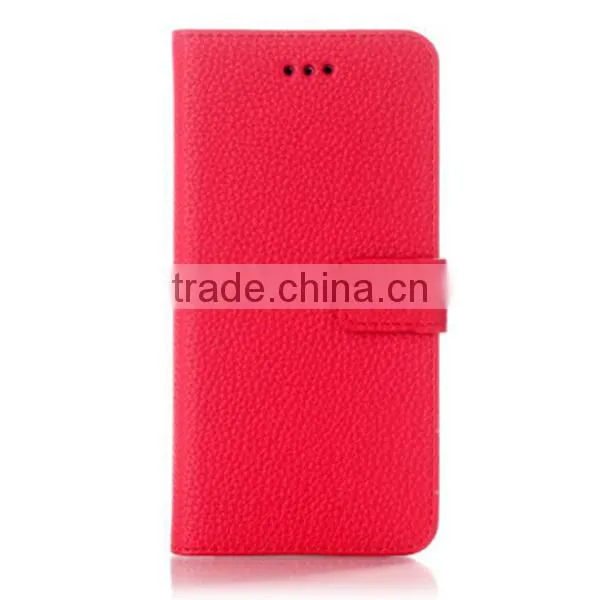Lichee Pattern Phone Case PU Leather Case Flip Leather Holster for Iphone6 photo-3