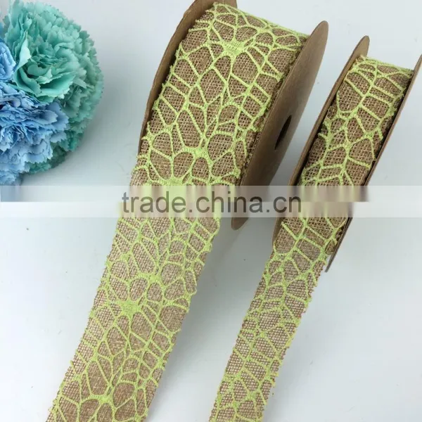 High Quality Customized Jute Ribbon photo-4