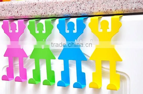 Multi-Function Human Shaped Iron Door Hook photo-2