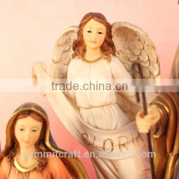 Custom Resin Nativity Figurines Jesus Birth Statues photo-2