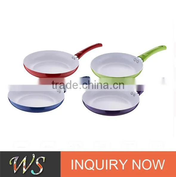 WS-DA051 High Quality Aluminium Non-stick Coating Ceramic Pan photo-2