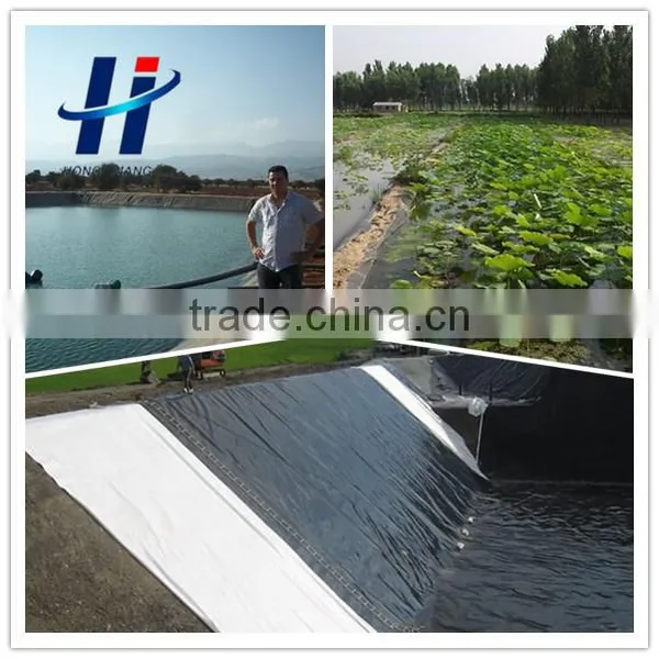 Black Smooth Surface Geomembrane for Pond Liner photo-2