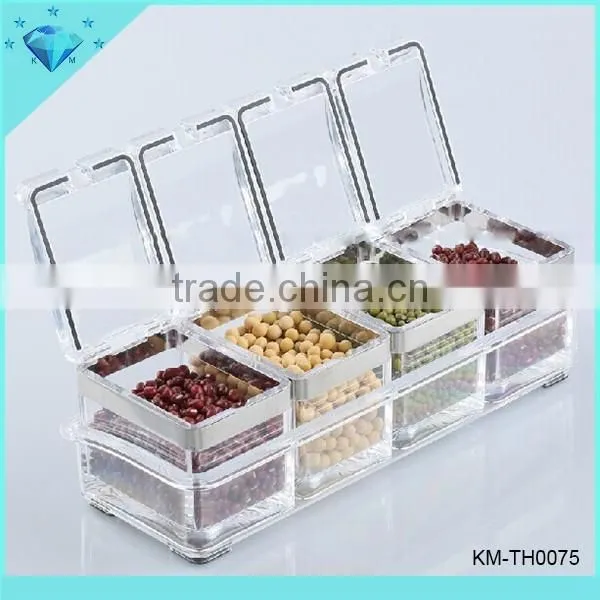 Custom Acrylic Bean Box Acrylic Food Dispenser photo-2