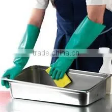 DDSAFETY Hot Sale Nitrile Gloves Green Nitrile Industry Gloves Magnetic Glove photo-6