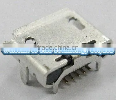 Micro USB Female Socket Micro5p/F Patch With Horns Matte-tin LCP FU" Copper photo-2