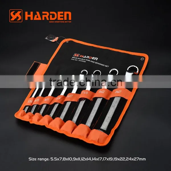 Professional 8PCS Double Ring Offset Spanner Set photo-4