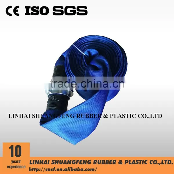 Storz Fighting Fire Hose 100mm Made by Blue Color Polyester photo-2