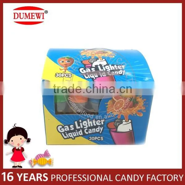 Chinese Cheap Plastic Fruit Sour Cigarette Lighter Spray Liquid Candy photo-6