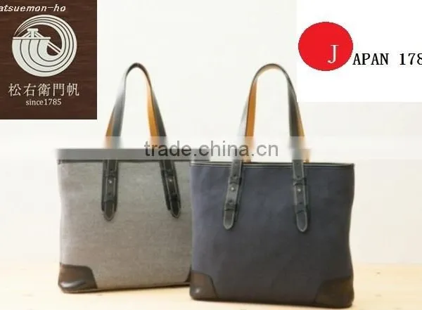 Fashionable Canvas Shoulder Bag, Canvas Bag Made in Japan at High Cost Performance photo-2