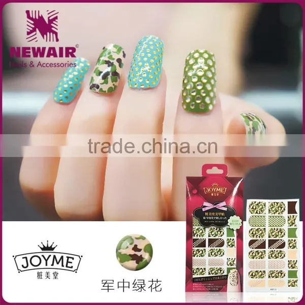 24pcs New Design Watertransfer Decorated Glitter Nail Sticker photo-5