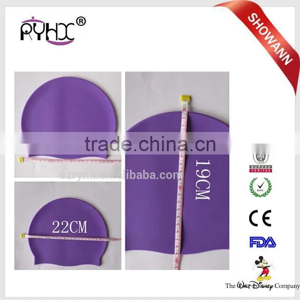 2017 Most Popular Custom Printing Silicone Swimming Cap Wholesale photo-2