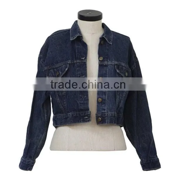 China Clothing Women Denim Jacket Supplier/ Denim Jacket for Women photo-2
