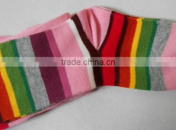 Children Cotton Tights With Strip Design photo-3