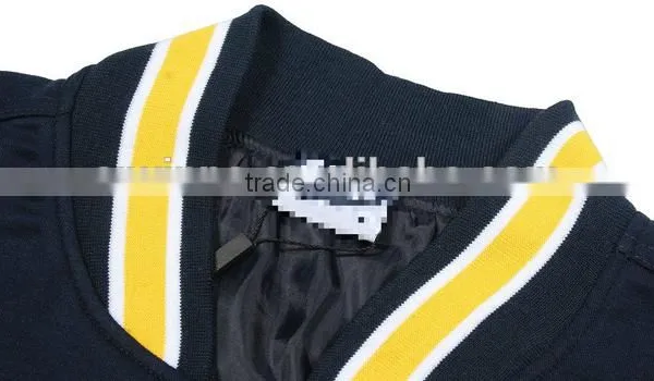 2016 Top Quality Letterman Varsity Cheap Custom Made Baseball Jacket photo-3
