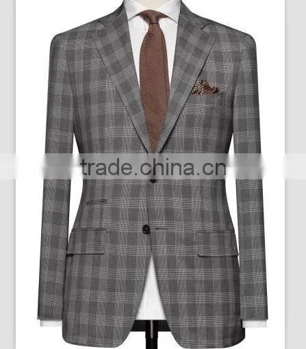 Many Types Wool Fabric Bespoke Tailored Suit Italian Craftmanship Suit photo-4