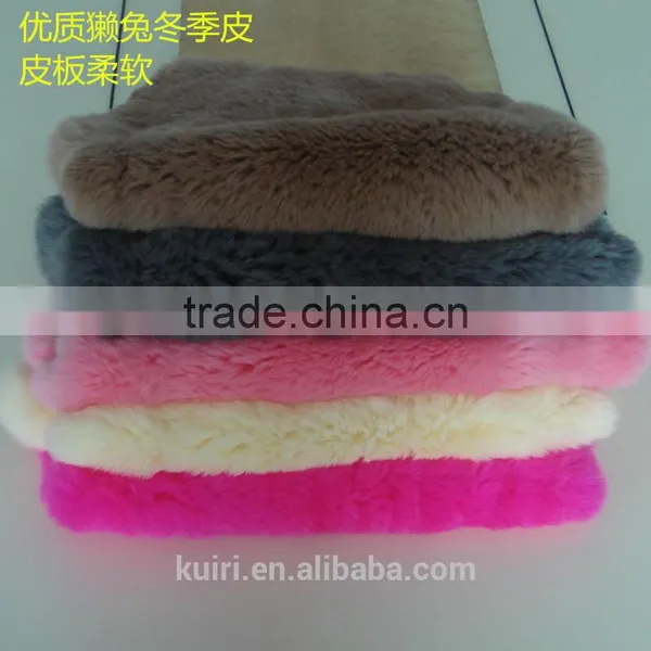 China Wholesale Low Price Rex Rabbit Fur Plates Tp12 photo-3
