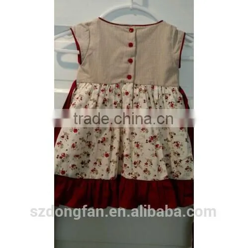 2016 New Hot Sale Style High Quality Well Dressed Wolf Toddler Girl Reindeer Dress photo-4