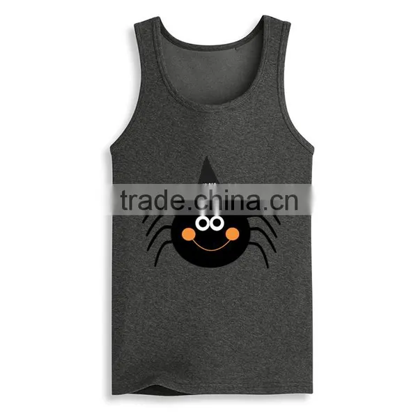 China Manufacturer Wholesale Mens Tank Top Bulk Fashion Design Custom Sleeveless T Shirt photo-3