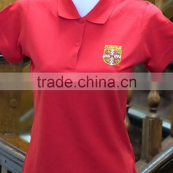 Comfortable Polyester Cotton Short Sleeve Polo Shirt for Man and Woman photo-4