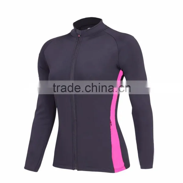 Beroy Custom Long Sleeve Zip Up Workout Jacket, Fitness Tracksuit Jogging Tops Running Jacket photo-3