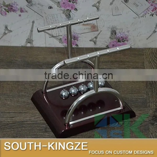 T-shape Newton Metal Pendulum Balance Ball Metal Base photo-2