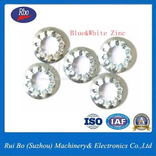 High Strength DIN6798J Internal Serrated Lock Washer With ISO