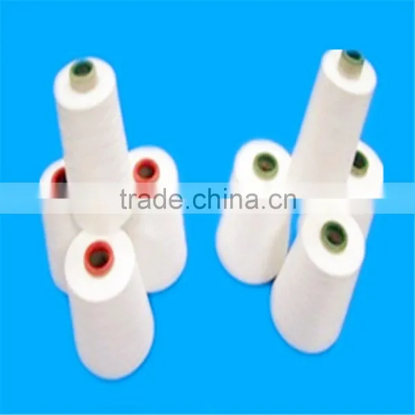 China Supplers100% Ring Spun Polyester Thread Witn Wholesale Price photo-2