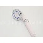 Rainfull Handheld Shower Head Multi Function ABS Material White Color