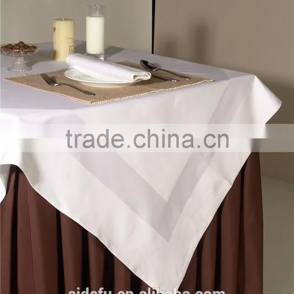 100% Polyester Fancy Banquet Hotel Table Skirt photo-4