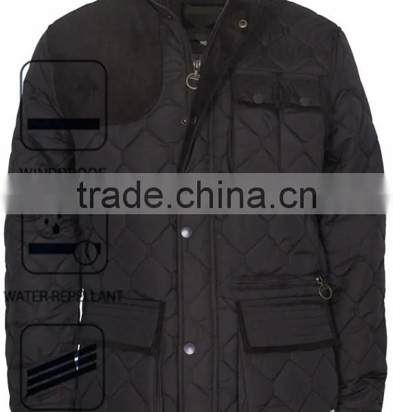 2016 Water Repellent Diamond Quilted Jacket for Men photo-4