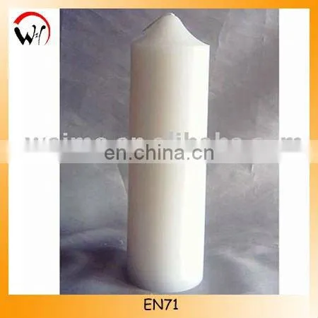 White church candle