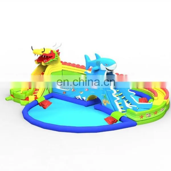 HOT!2015 New Designed for Children Amusement Water Park With Slide photo-5