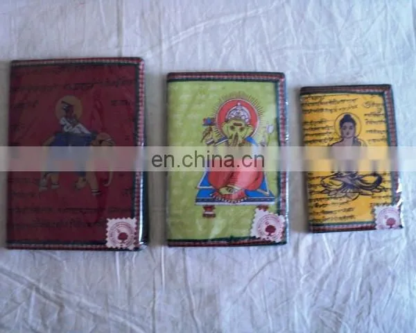 INDIAN GODS PRINTED PAPER NOTEBOOKS SET OF 3 PCS SET photo-2