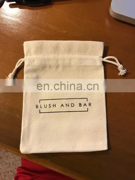 Custom Printed Cotton Jewelry Pouches photo-5