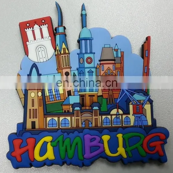 Soft 3D PVC Magnet for Houses Decorating . photo-3