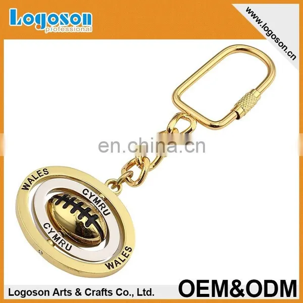 Hot New Products High Quality Leather Metal Carabiner Keychain photo-2