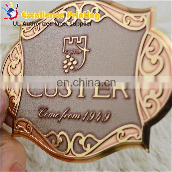 Professional OEM Supply Customized Aluminum Metal Sticker photo-2